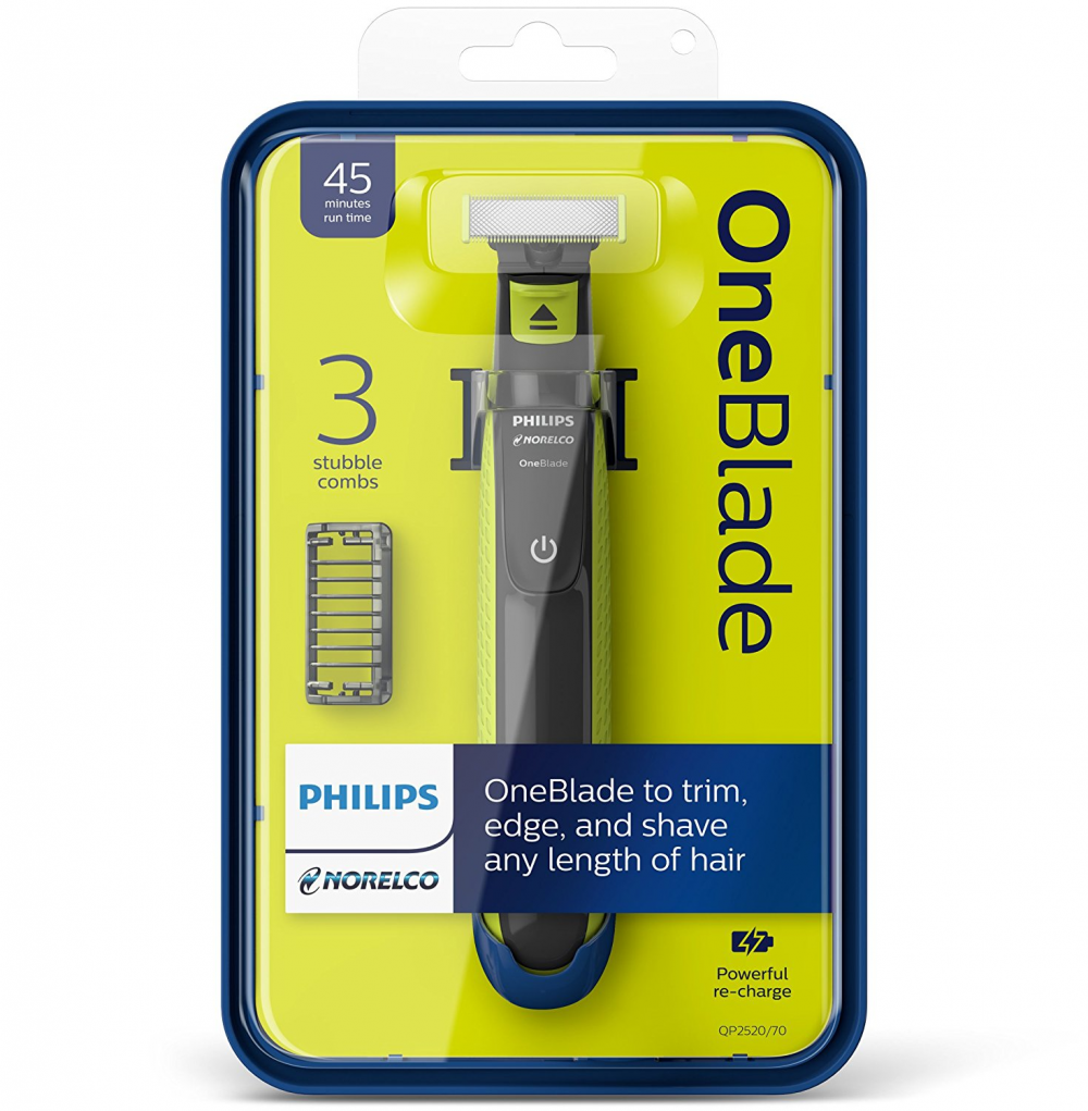 philips oneblade qp2520 charging time